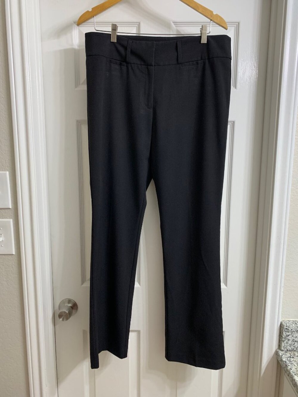 Larry Levine Women's Black Dress Pants, Size 14